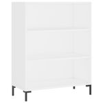 Casa si Gradina - Mobilier - Biblioteci si rafturi - Biblioteci - Biblioteca, alba, 69,5x32,5x90 cm, lemn compozit - Infinity.ro