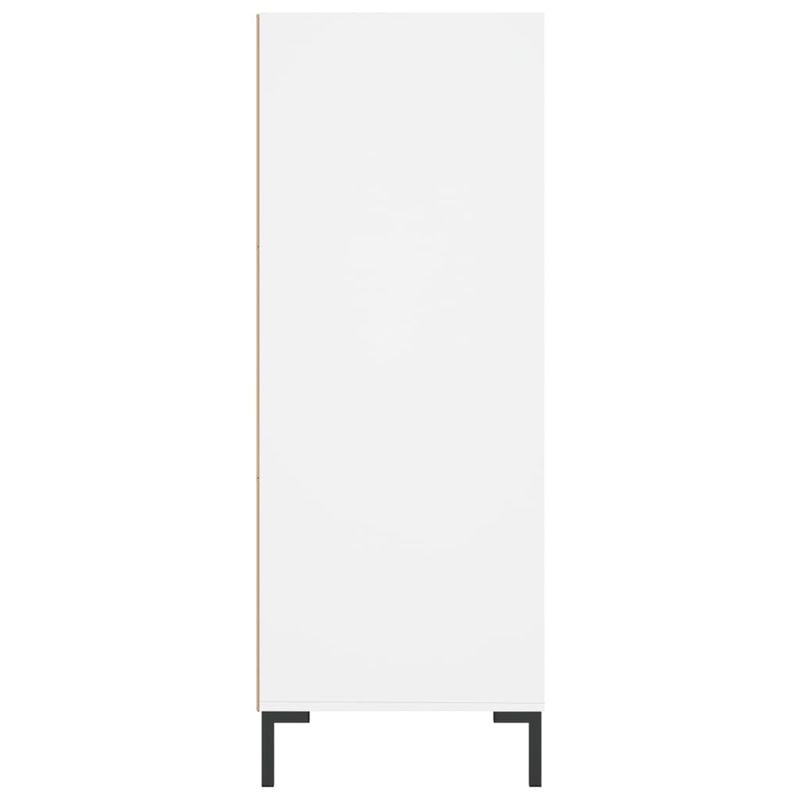 Casa si Gradina - Mobilier - Biblioteci si rafturi - Biblioteci - Biblioteca, alba, 69,5x32,5x90 cm, lemn compozit - Infinity.ro