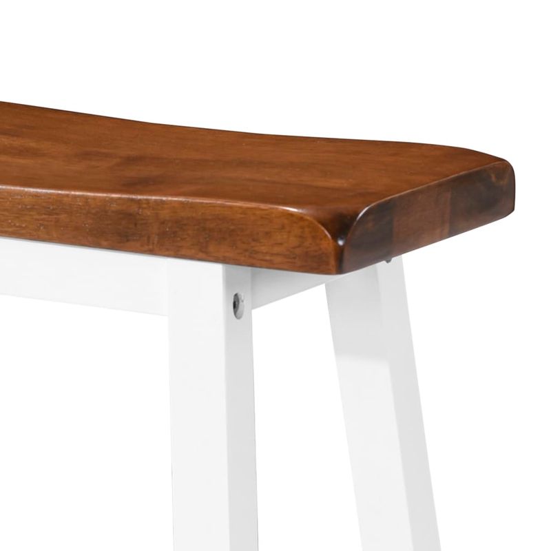 Casa si Gradina - Mobilier - Seturi de mobilier - Seturi mese si scaune - Set masa si scaune de bar, 5 piese, lemn masiv - Infinity.ro