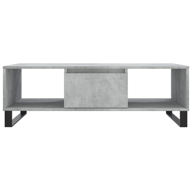 Casa si Gradina - Mobilier - Mese si birouri - Masute de cafea - Masa de cafea, gri beton, 104x60x35 cm, lemn compozit - Infinity.ro