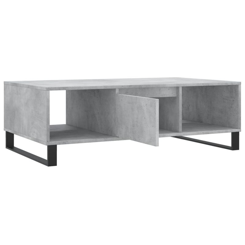 Casa si Gradina - Mobilier - Mese si birouri - Masute de cafea - Masa de cafea, gri beton, 104x60x35 cm, lemn compozit - Infinity.ro