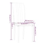 Casa si Gradina - Mobilier - Scaune si fotolii - Scaune - Scaune de bucatarie, 4 buc., negru, catifea - Infinity.ro