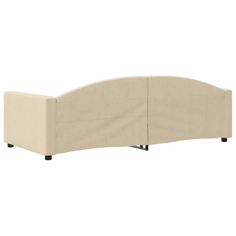 Casa si Gradina - Mobilier - Paturi si accesorii - Paturi - Pat de zi, crem, 90x200 cm, material textil - Infinity.ro