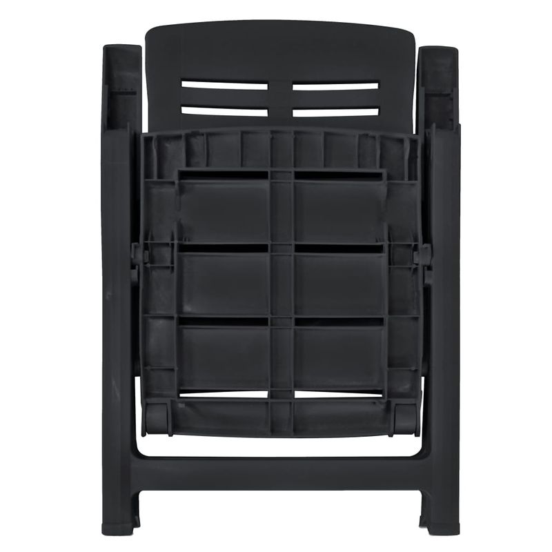 Casa si Gradina - Gradina si terasa - Mobilier exterior - Seturi mobila gradina - Set mobilier de exterior, 11 piese, antracit, plastic - Infinity.ro