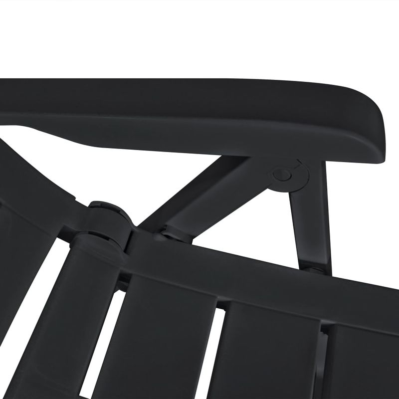 Casa si Gradina - Gradina si terasa - Mobilier exterior - Seturi mobila gradina - Set mobilier de exterior, 11 piese, antracit, plastic - Infinity.ro