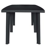 Casa si Gradina - Gradina si terasa - Mobilier exterior - Seturi mobila gradina - Set mobilier de exterior, 11 piese, antracit, plastic - Infinity.ro