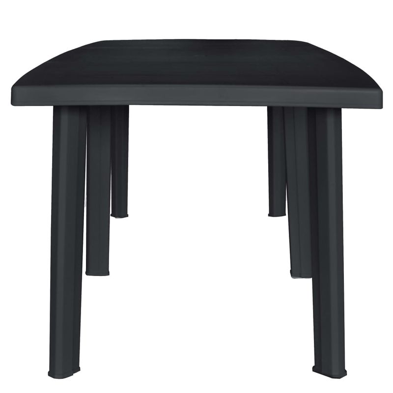 Casa si Gradina - Gradina si terasa - Mobilier exterior - Seturi mobila gradina - Set mobilier de exterior, 11 piese, antracit, plastic - Infinity.ro