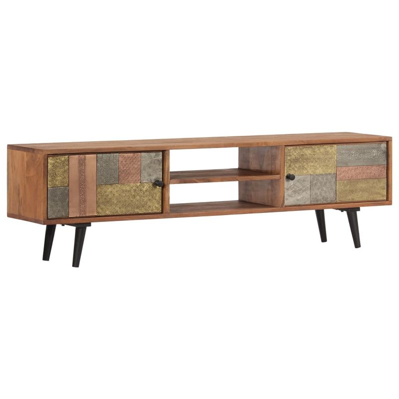 Casa si Gradina - Mobilier - Comode si corpuri - Comode - Comoda TV, 140x30x40 cm, lemn masiv de acacia - Infinity.ro