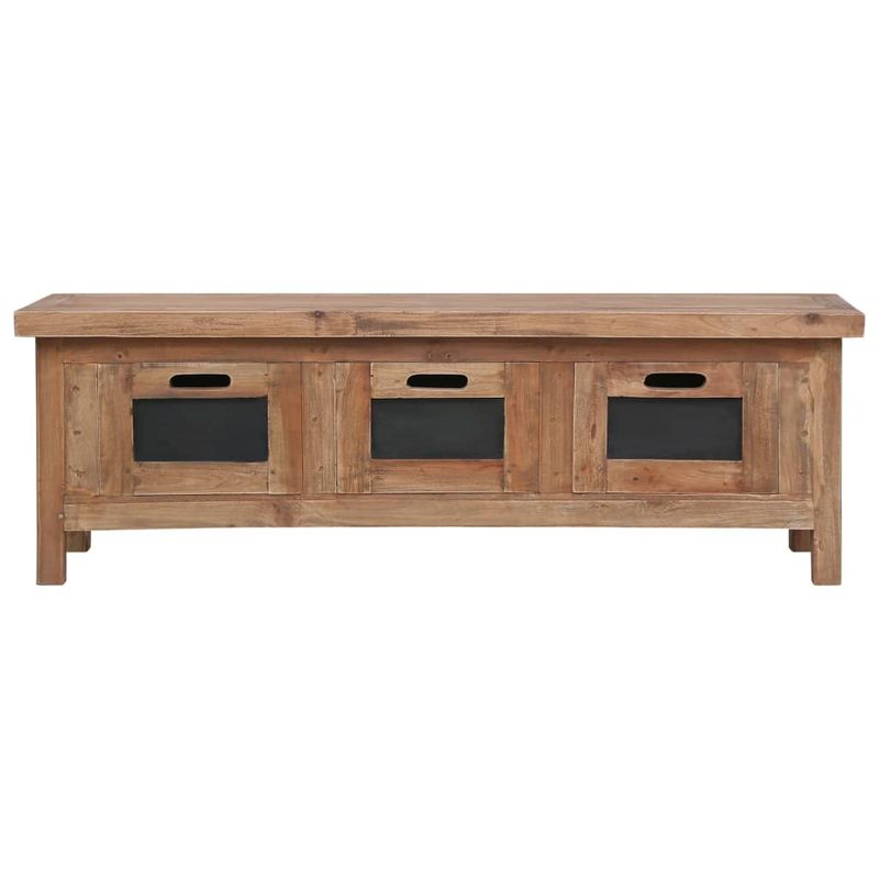 Casa si Gradina - Mobilier - Comode si corpuri - Comode - Comoda TV cu 3 sertare, 120 x 30 x 40 cm, lemn masiv de mahon - Infinity.ro