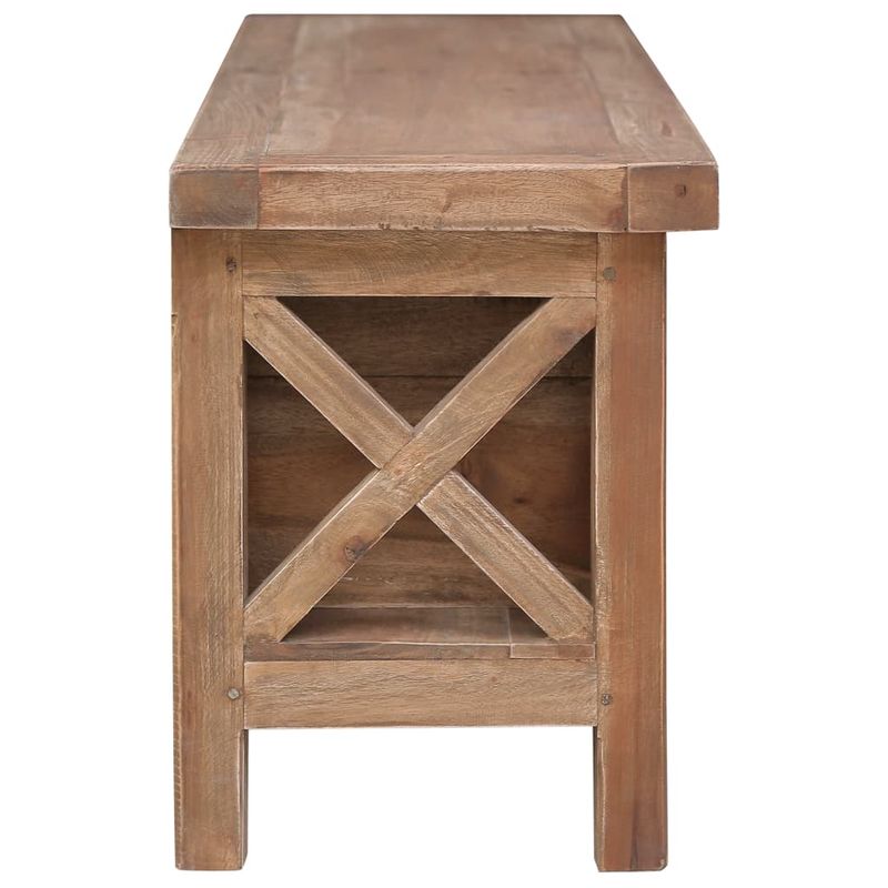 Casa si Gradina - Mobilier - Comode si corpuri - Comode - Comoda TV cu 3 sertare, 120 x 30 x 40 cm, lemn masiv de mahon - Infinity.ro