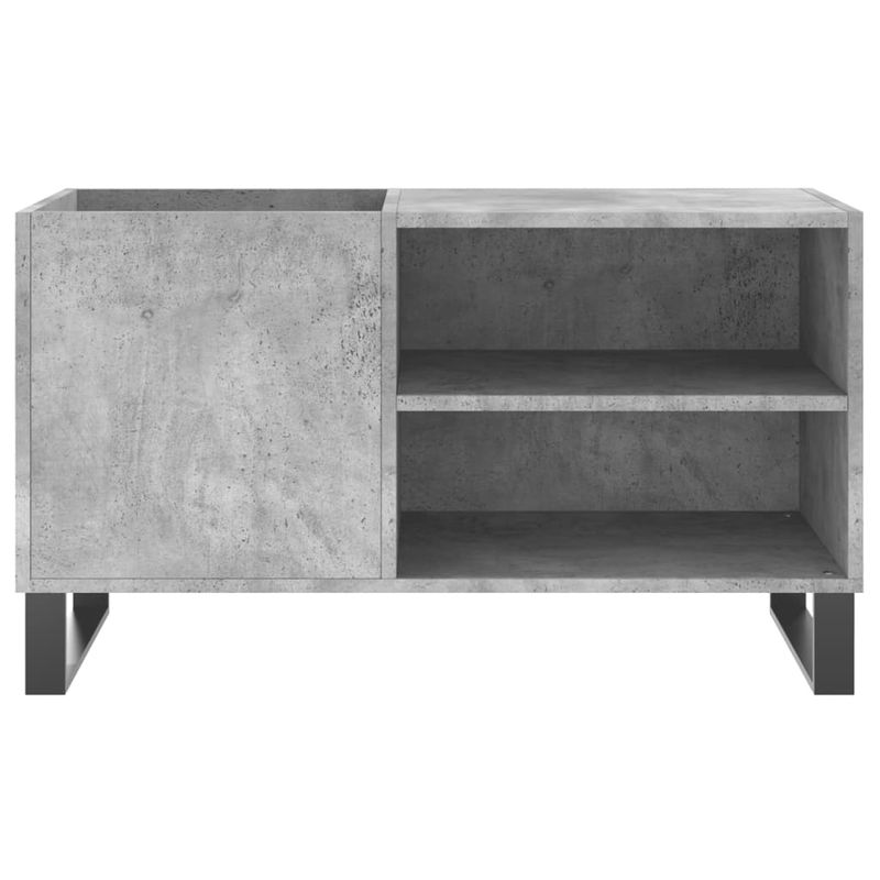 Casa si Gradina - Mobilier - Dulapuri si sifoniere - Dulapuri - Dulap de discuri, gri beton, 85x38x48 cm, lemn prelucrat - Infinity.ro