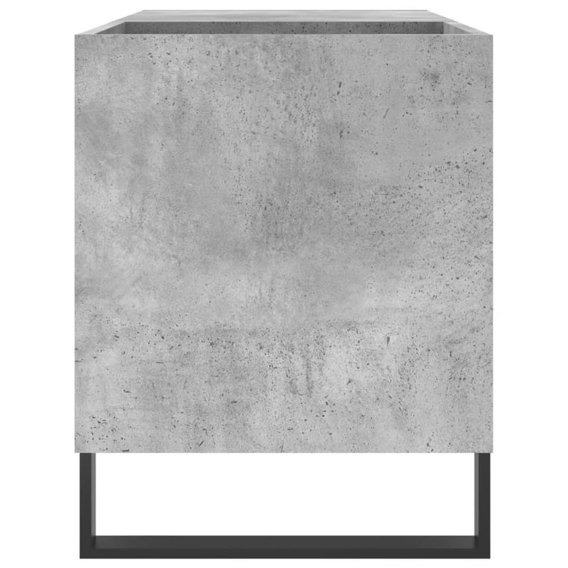 Casa si Gradina - Mobilier - Dulapuri si sifoniere - Dulapuri - Dulap de discuri, gri beton, 85x38x48 cm, lemn prelucrat - Infinity.ro