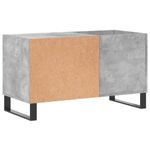 Casa si Gradina - Mobilier - Dulapuri si sifoniere - Dulapuri - Dulap de discuri, gri beton, 85x38x48 cm, lemn prelucrat - Infinity.ro