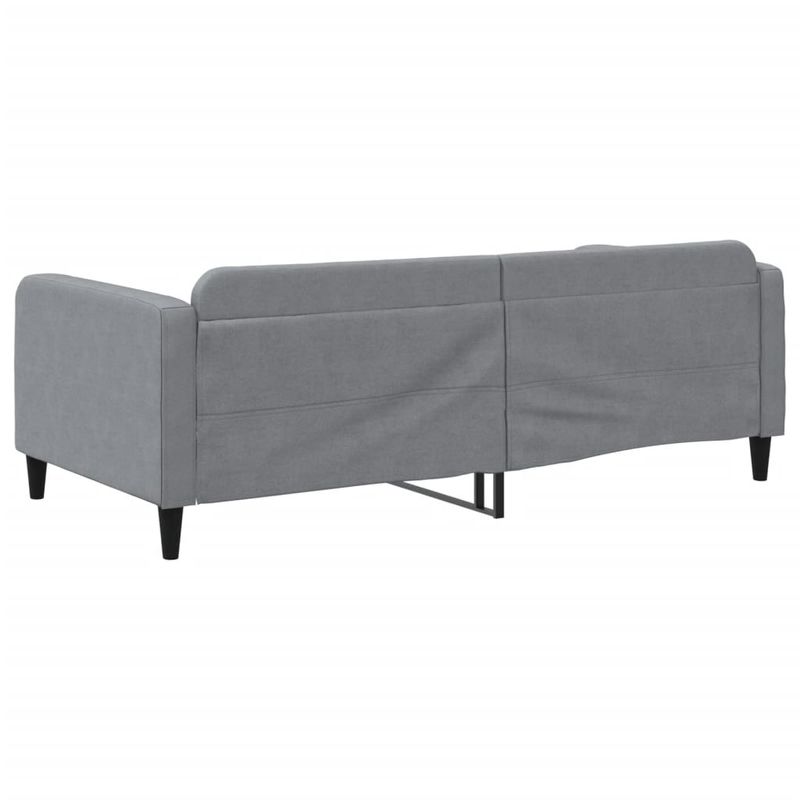 Casa si Gradina - Mobilier - Paturi si accesorii - Paturi - Cadru de pat, gri deschis, 100 x 200 cm, material textil - Infinity.ro