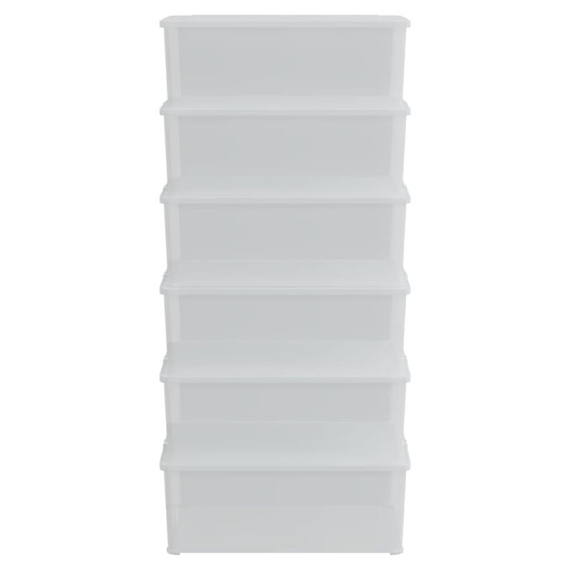 Casa si Gradina - Mobilier - Organizare si depozitare - Cutii depozitare - Cutii de depozitare din plastic, 6 buc., 10 L, stivuibile - Infinity.ro