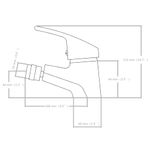 Casa si Gradina - Sanitare - Instalatii hidro - Robineti - Baterii bideu baie, 2buc., crom - Infinity.ro