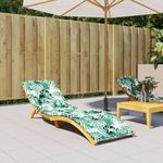 Casa si Gradina - Gradina si terasa - Mobilier exterior - Perne decorative exterior - Perna de sezlong, model frunze, textil Oxford - Infinity.ro