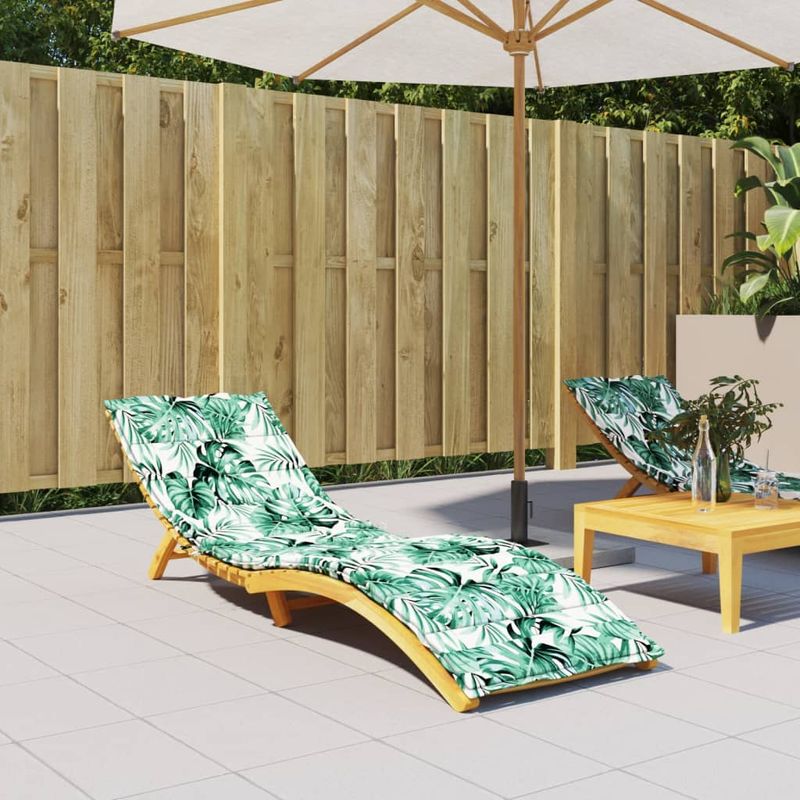 Casa si Gradina - Gradina si terasa - Mobilier exterior - Perne decorative exterior - Perna de sezlong, model frunze, textil Oxford - Infinity.ro
