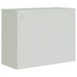 Casa si Gradina - Constructii - Depozitare, transport si protectie - Rafturi, fisete si vestiare - Fiset, gri deschis, 90x40x110 cm, otel - Infinity.ro