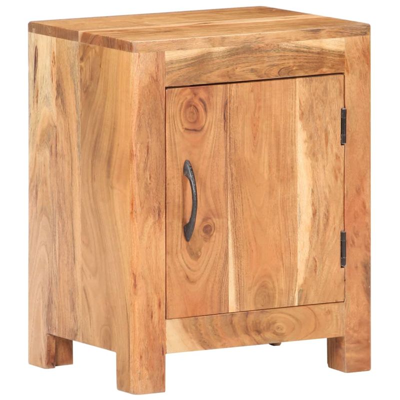 Casa si Gradina - Mobilier - Comode si corpuri - Noptiere - Noptiera, 40x30x50 cm, lemn masiv de acacia - Infinity.ro