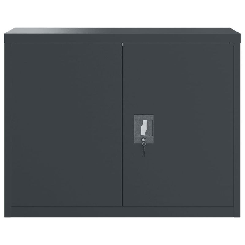 Casa si Gradina - Constructii - Depozitare, transport si protectie - Rafturi, fisete si vestiare - Fiset, antracit, 90x40x110 cm, otel - Infinity.ro