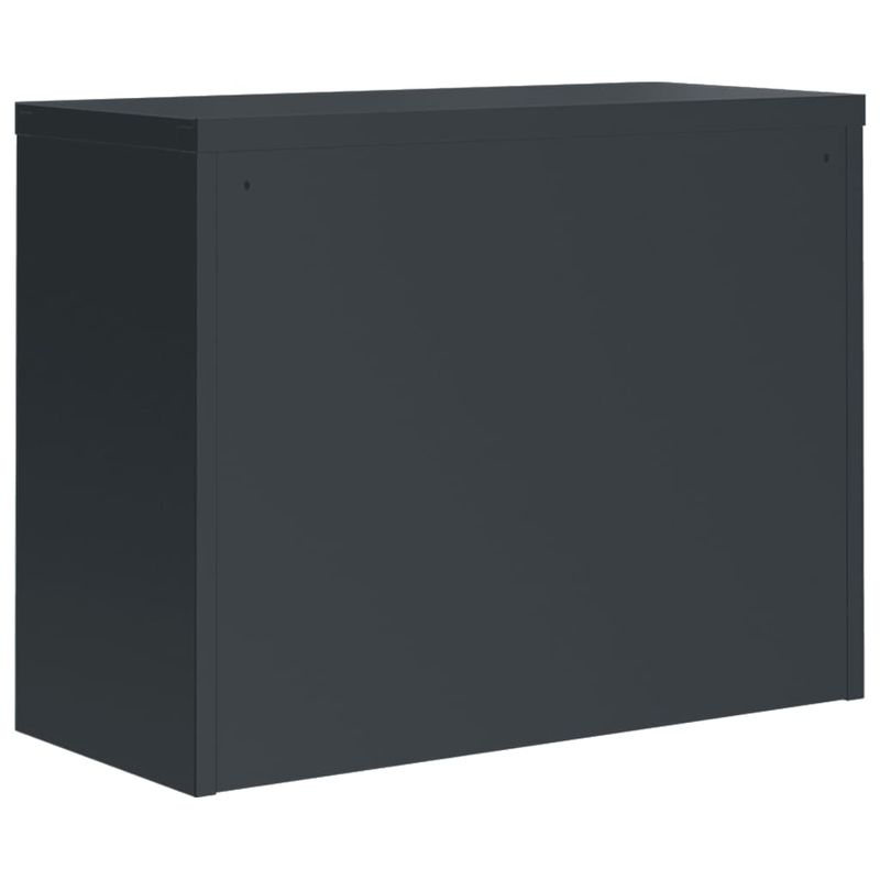Casa si Gradina - Constructii - Depozitare, transport si protectie - Rafturi, fisete si vestiare - Fiset, antracit, 90x40x110 cm, otel - Infinity.ro