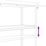 Casa si Gradina - Constructii - Depozitare, transport si protectie - Rafturi, fisete si vestiare - Fiset, antracit, 90x40x110 cm, otel - Infinity.ro