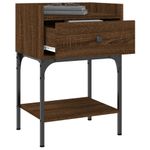 Casa si Gradina - Mobilier - Comode si corpuri - Noptiere - Noptiere, 2 buc., stejar maro, 40,5x31x60 cm, lemn compozit - Infinity.ro