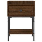 Casa si Gradina - Mobilier - Comode si corpuri - Noptiere - Noptiere, 2 buc., stejar maro, 40,5x31x60 cm, lemn compozit - Infinity.ro