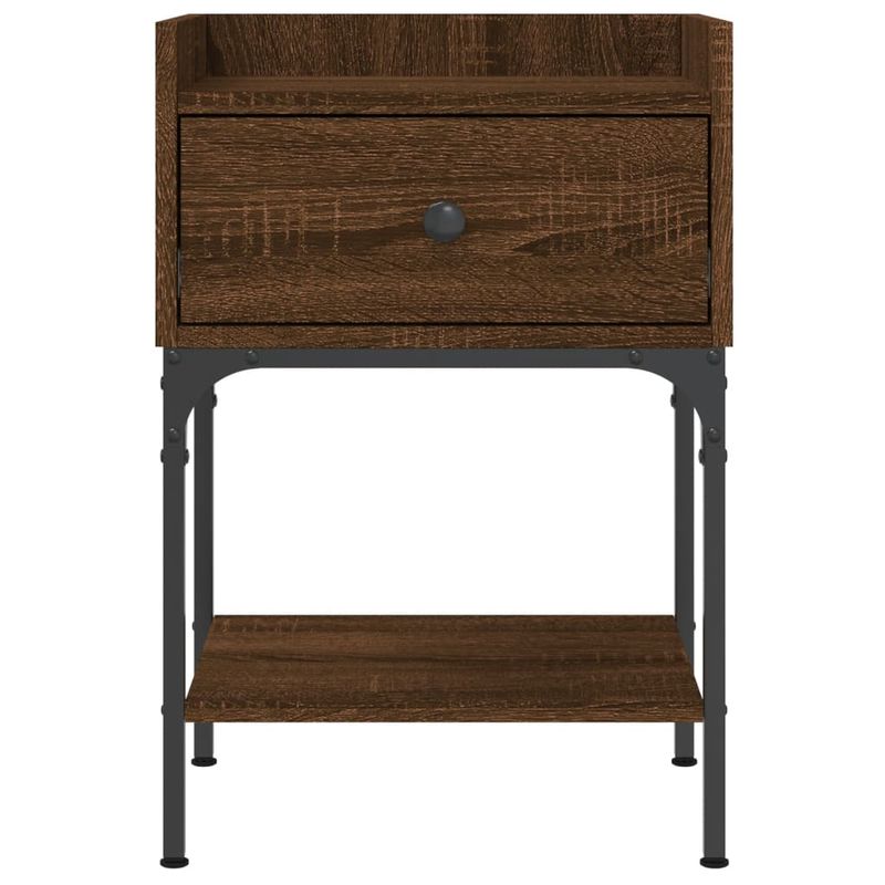 Casa si Gradina - Mobilier - Comode si corpuri - Noptiere - Noptiere, 2 buc., stejar maro, 40,5x31x60 cm, lemn compozit - Infinity.ro