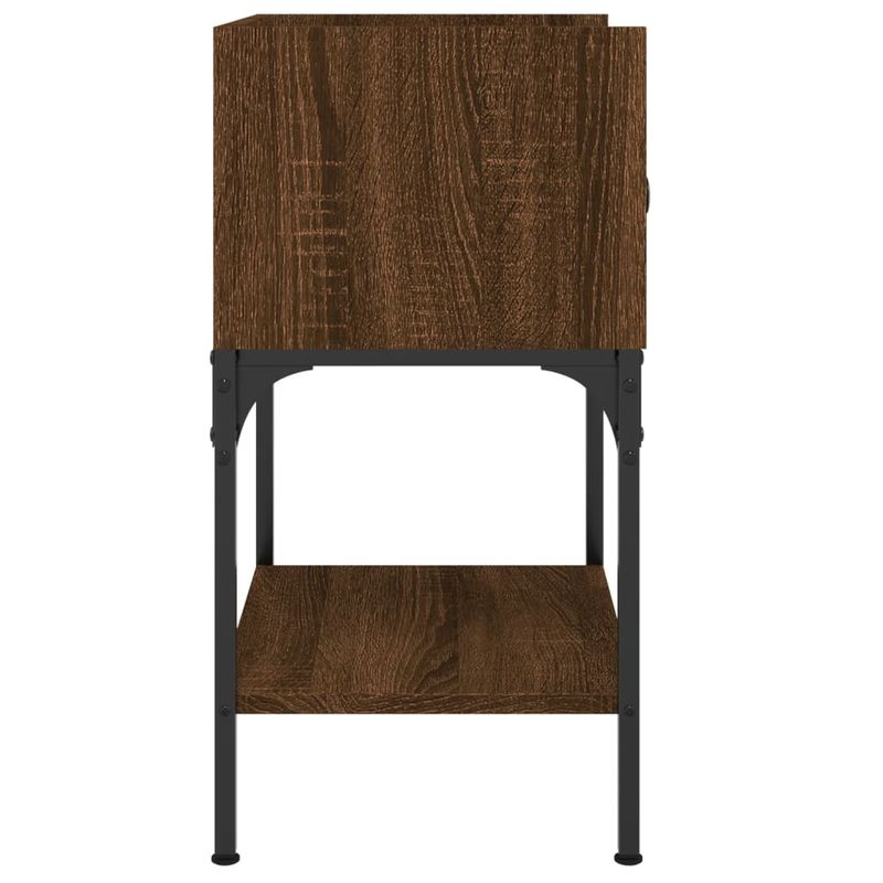 Casa si Gradina - Mobilier - Comode si corpuri - Noptiere - Noptiere, 2 buc., stejar maro, 40,5x31x60 cm, lemn compozit - Infinity.ro