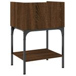 Casa si Gradina - Mobilier - Comode si corpuri - Noptiere - Noptiere, 2 buc., stejar maro, 40,5x31x60 cm, lemn compozit - Infinity.ro