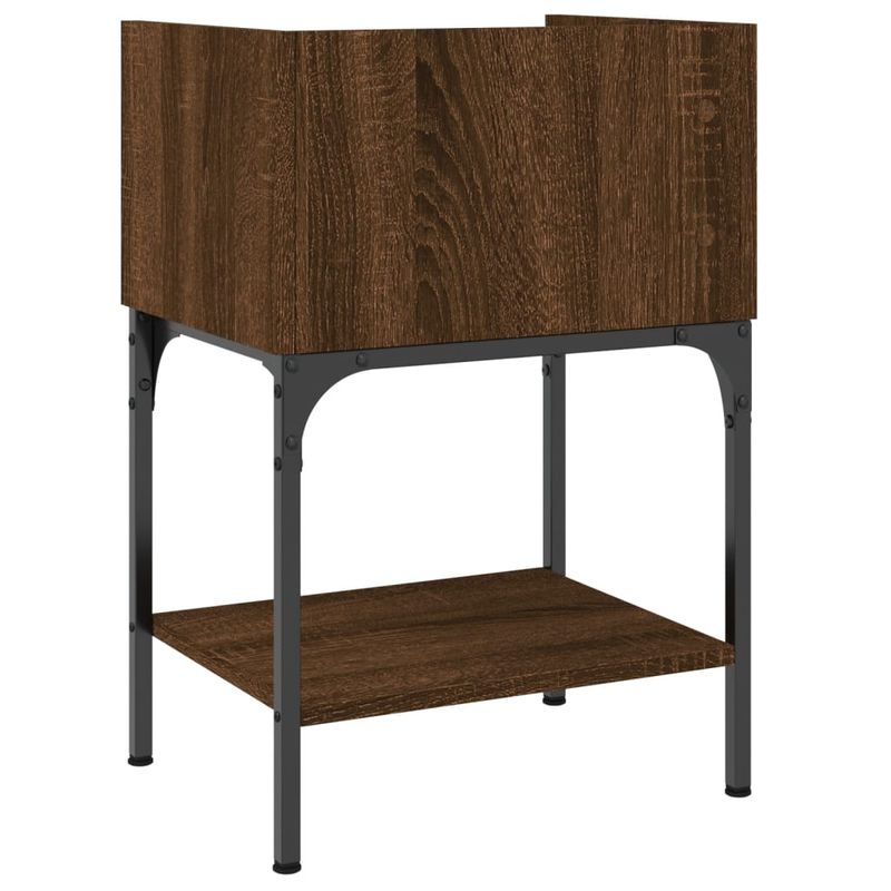 Casa si Gradina - Mobilier - Comode si corpuri - Noptiere - Noptiere, 2 buc., stejar maro, 40,5x31x60 cm, lemn compozit - Infinity.ro