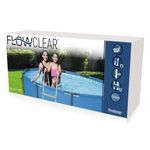 Casa si Gradina - Constructii - Scari si accesorii interioare - Scari piscine - Bestway Scara de siguranta piscina cu 4 trepte Flowclear 122 cm, 58331 - Infinity.ro