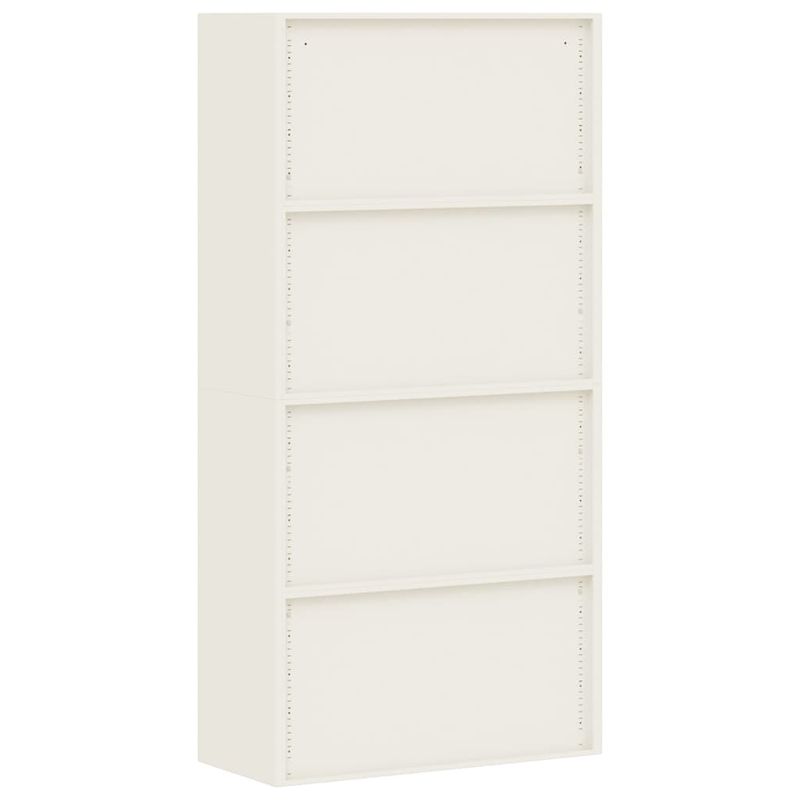 Casa si Gradina - Constructii - Depozitare, transport si protectie - Rafturi, fisete si vestiare - Fiset, alb, 90x40x220 cm, otel - Infinity.ro