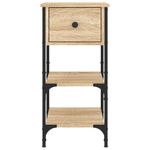 Casa si Gradina - Mobilier - Comode si corpuri - Noptiere - Noptiera, stejar sonoma, 34x36x70 cm, lemn compozit - Infinity.ro