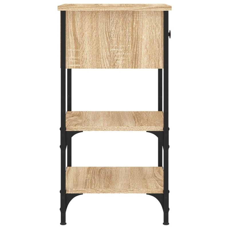 Casa si Gradina - Mobilier - Comode si corpuri - Noptiere - Noptiera, stejar sonoma, 34x36x70 cm, lemn compozit - Infinity.ro