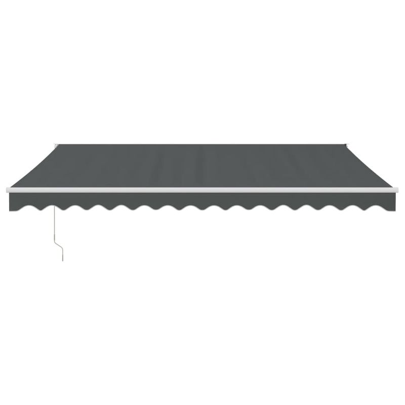 Casa si Gradina - Gradina si terasa - Umbrele si pavilioane - Umbrele - Copertina retractabila automata, antracit, 4,5x3 m - Infinity.ro