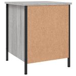 Casa si Gradina - Mobilier - Comode si corpuri - Noptiere - Noptiere, 2 buc., gri sonoma, 40x42x50 cm, lemn compozit - Infinity.ro