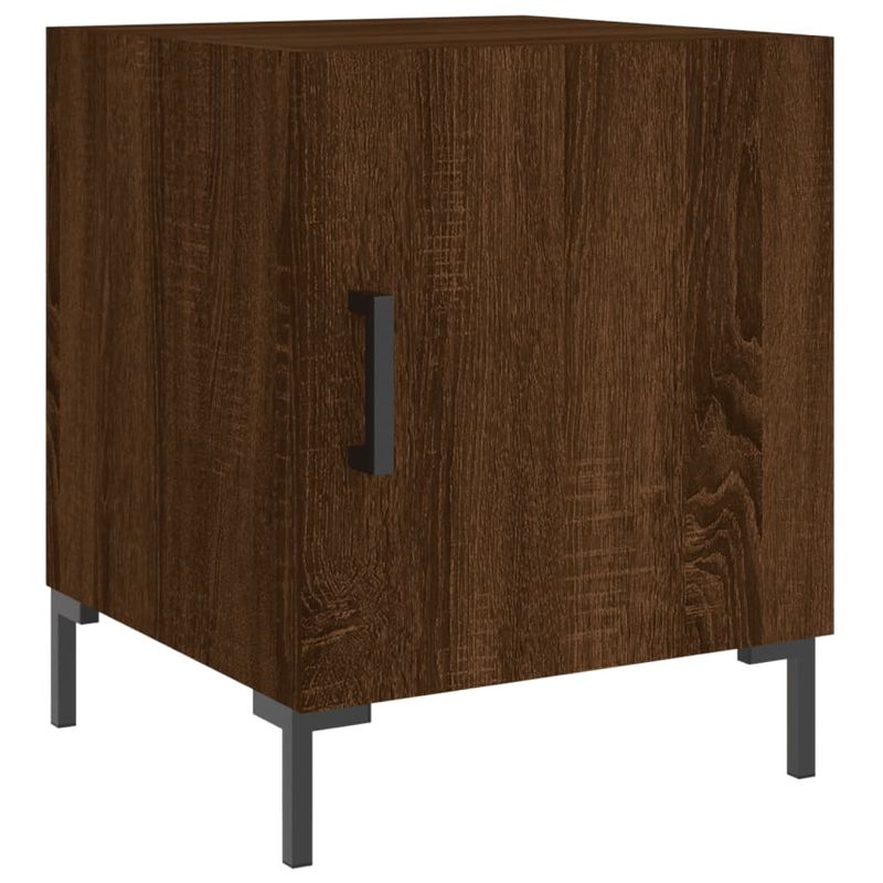 Casa si Gradina - Mobilier - Comode si corpuri - Noptiere - Noptiere, 2 buc., stejar maro, 40x40x50 cm, lemn compozit - Infinity.ro