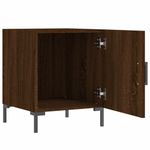 Casa si Gradina - Mobilier - Comode si corpuri - Noptiere - Noptiere, 2 buc., stejar maro, 40x40x50 cm, lemn compozit - Infinity.ro