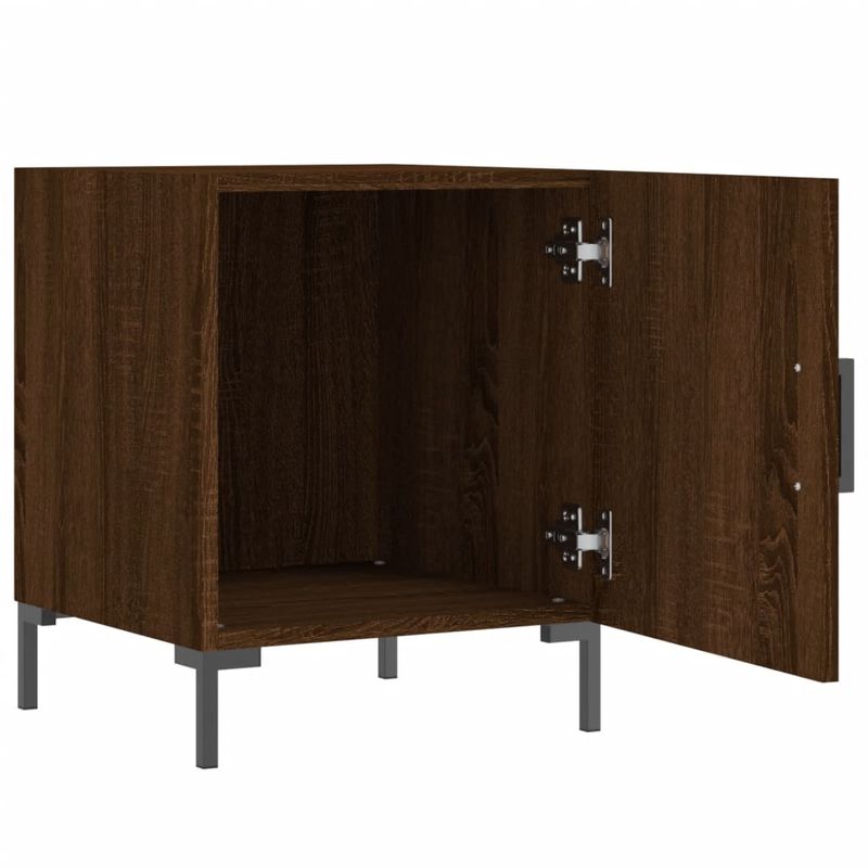 Casa si Gradina - Mobilier - Comode si corpuri - Noptiere - Noptiere, 2 buc., stejar maro, 40x40x50 cm, lemn compozit - Infinity.ro