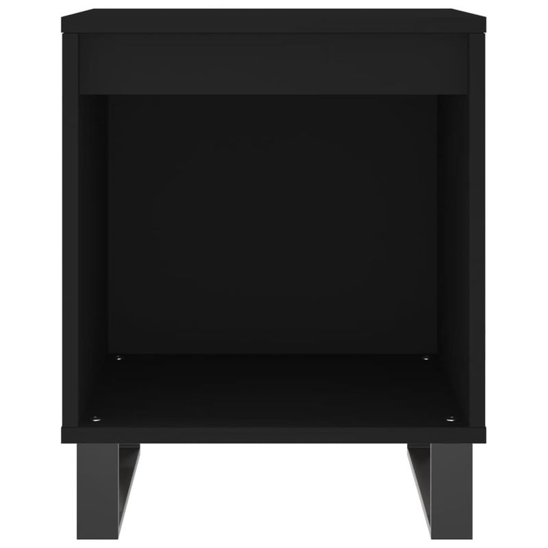 Casa si Gradina - Mobilier - Comode si corpuri - Noptiere - Noptiere, 2 buc., negru, 40x35x50 cm, lemn compozit - Infinity.ro