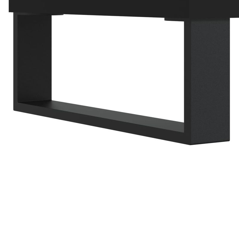 Casa si Gradina - Mobilier - Comode si corpuri - Noptiere - Noptiere, 2 buc., negru, 40x35x50 cm, lemn compozit - Infinity.ro
