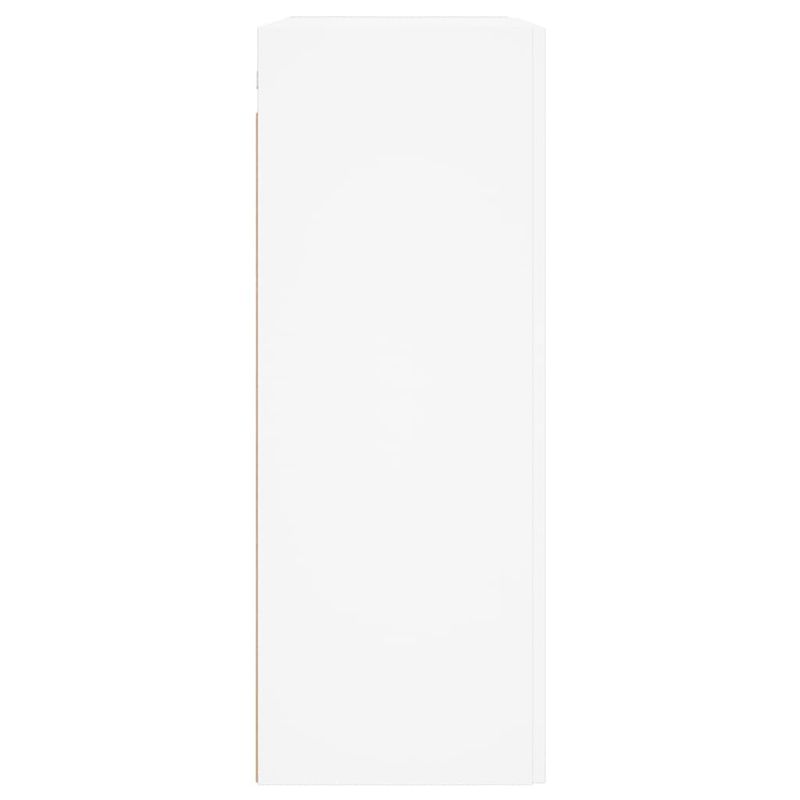Casa si Gradina - Mobilier - Comode si corpuri - Comode - Dulapuri montate pe perete, 2 buc, alb, lemn prelucrat - Infinity.ro