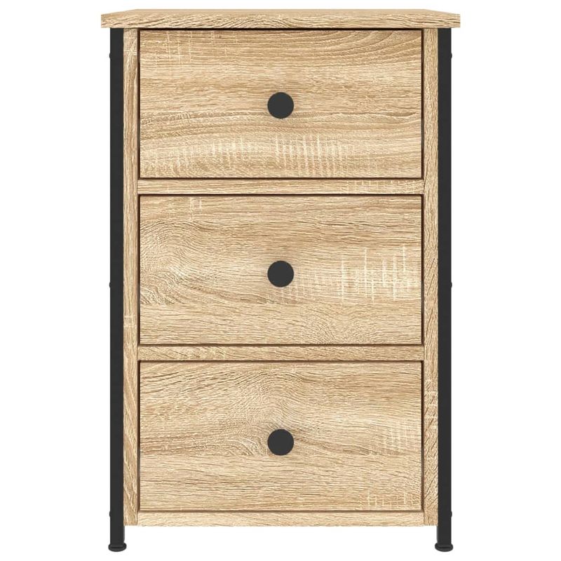 Casa si Gradina - Mobilier - Comode si corpuri - Noptiere - Noptiere, 2 buc., stejar sonoma, 40x36x60 cm, lemn compozit - Infinity.ro