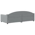 Casa si Gradina - Mobilier - Paturi si accesorii - Paturi - Pat de zi, gri deschis, 90x200 cm, material textil - Infinity.ro