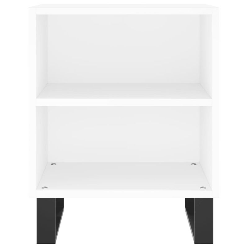 Casa si Gradina - Mobilier - Comode si corpuri - Noptiere - Noptiera, alb, 40x30x50 cm, lemn compozit - Infinity.ro