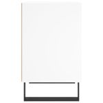 Casa si Gradina - Mobilier - Comode si corpuri - Noptiere - Noptiera, alb, 40x30x50 cm, lemn compozit - Infinity.ro