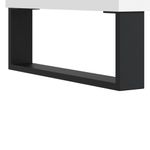 Casa si Gradina - Mobilier - Comode si corpuri - Noptiere - Noptiera, alb, 40x30x50 cm, lemn compozit - Infinity.ro